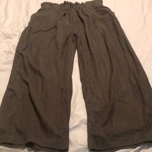 Copper Key linen wide legged pant